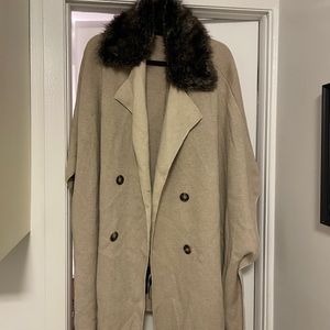 Zara Fur Coat